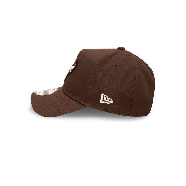 Chicago Bulls Brown Stone 9FORTY A-Frame® Snapback
