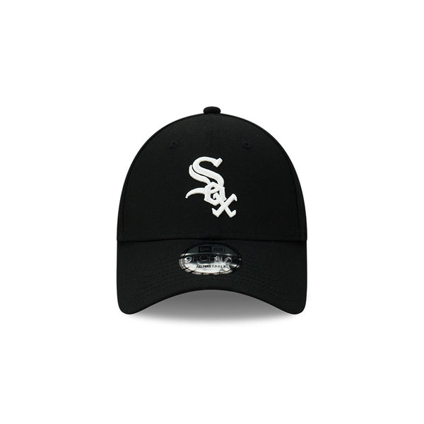 Chicago White Sox MLB Essentials Black White 9FORTY Cloth Strap