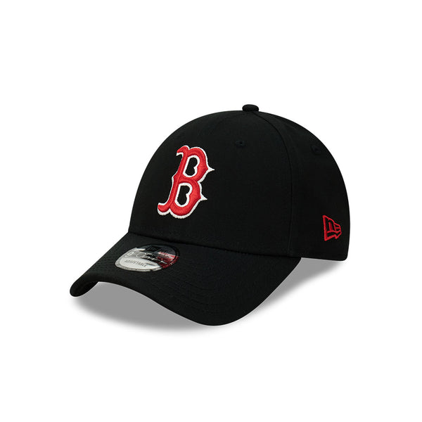 Boston Red Sox MLB Essentials Black OTC 9FORTY Cloth Strap