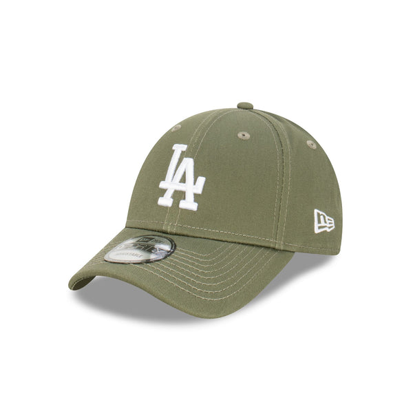 Los Angeles Dodgers MLB Essentials Olive White 9FORTY Adjustable