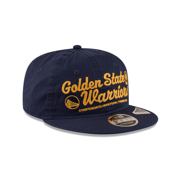 Golden State Warriors Script Retro Crown 9FIFTY Snapback