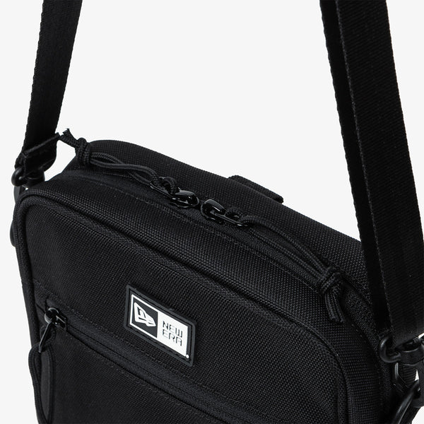 New Era Black Square Shoulder Pouch