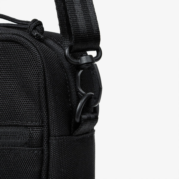 New Era Black Square Shoulder Pouch