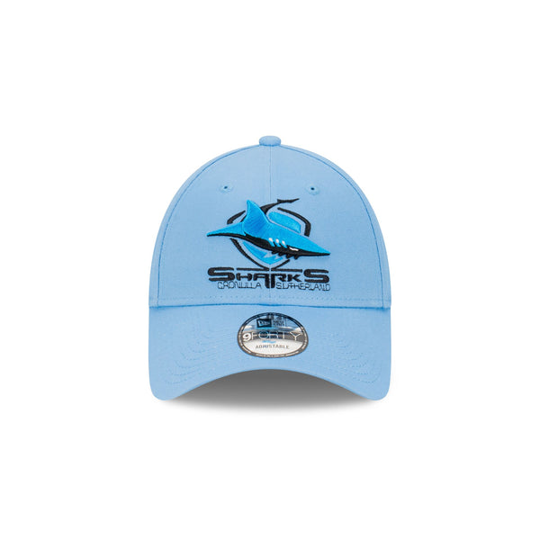 Cronulla Sutherland Sharks Official Team Colours Blue 9FORTY Cloth Strap