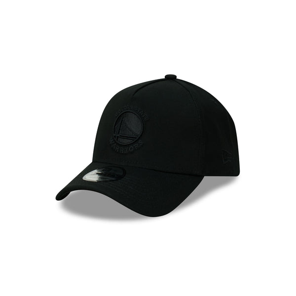 Golden State Warriors NBA Essentials Black on Black 9FORTY A-Frame® Snapback