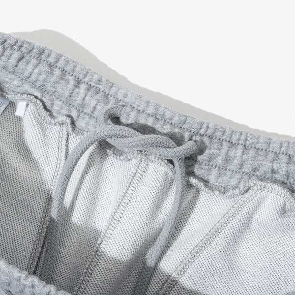 New Era Essentials Heather Grey Sweatshort