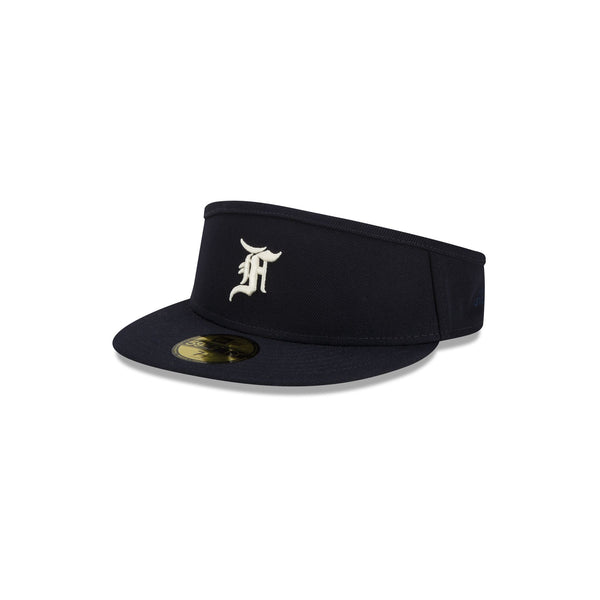 Fear Of God Essentials Navy Fitted Visor New Era