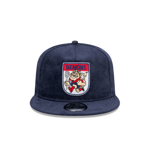 Melbourne Demons Mascot Corduroy The Golfer Snapback Hat