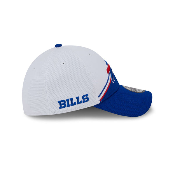 Buffalo Bills White Sideline 39THIRTY Stretch Fit