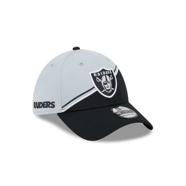 Las Vegas Raiders Official Team Colours Sideline 39THIRTY Stretch Fit