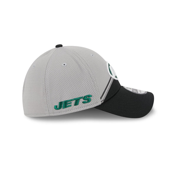 New York Jets Grey Sideline 39THIRTY Stretch Fit