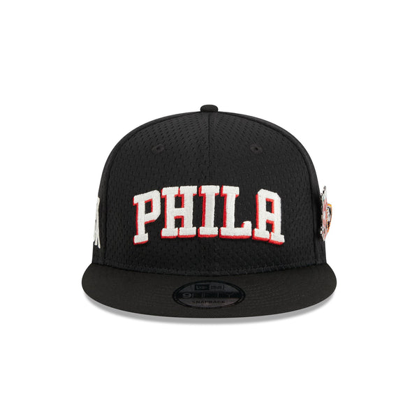 Philadelphia 76ers Post-Up Pin 9FIFTY Snapback