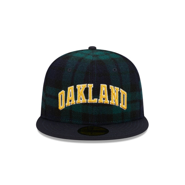 Oakland Athletics Plaid 59FIFTY Fitted