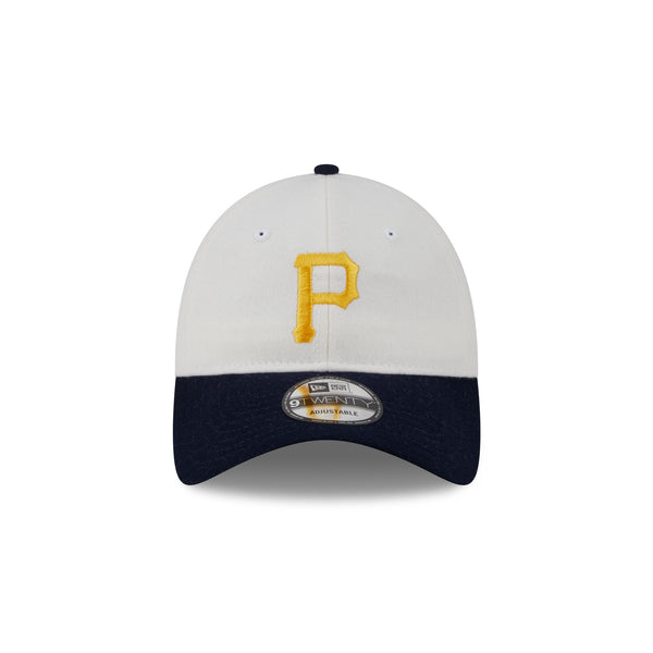 Pittsburgh Pirates Plaid 9TWENTY Leather Strap