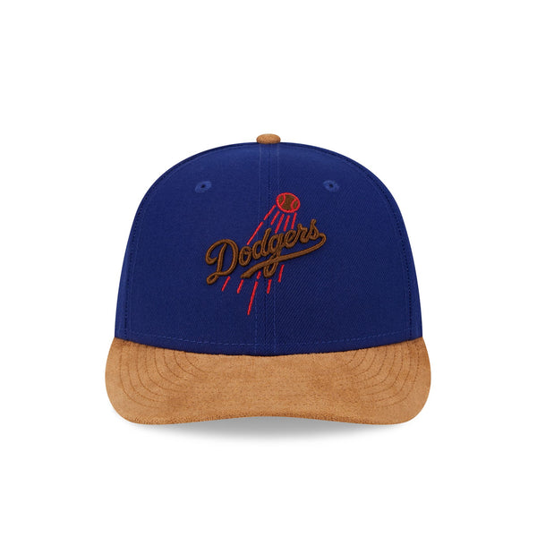 Los Angeles Dodgers Suede Visor Low Profile 59FIFTY Fitted