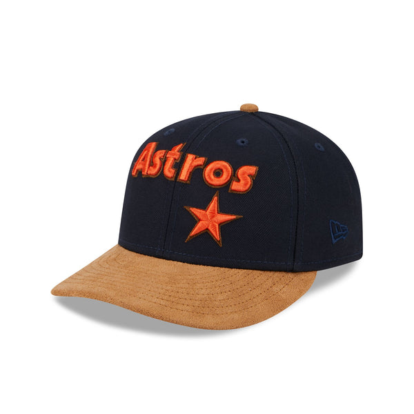 Houston Astros Suede Visor Low Profile 59FIFTY Fitted