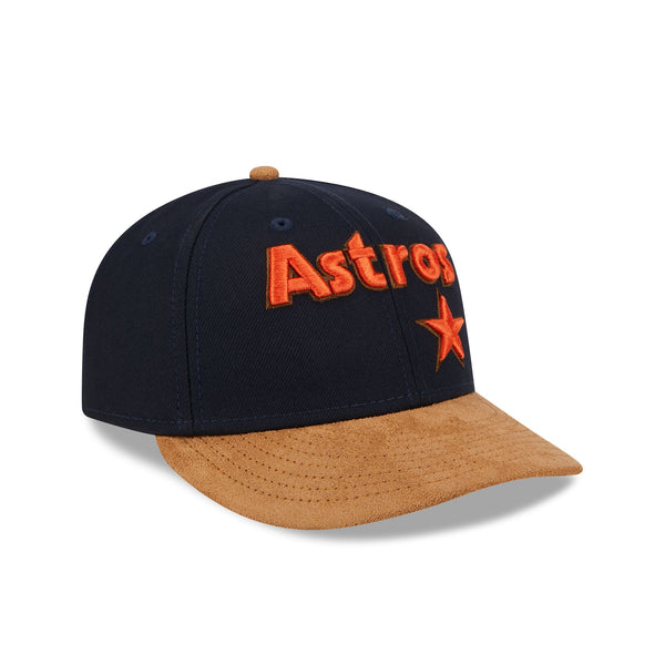 Houston Astros Suede Visor Low Profile 59FIFTY Fitted