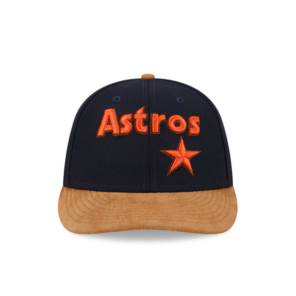 Houston Astros Suede Visor Low Profile 59FIFTY Fitted