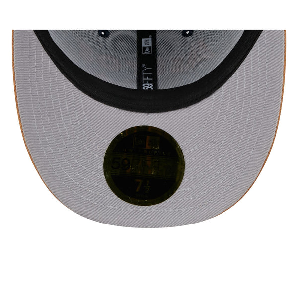 Houston Astros Suede Visor Low Profile 59FIFTY Fitted