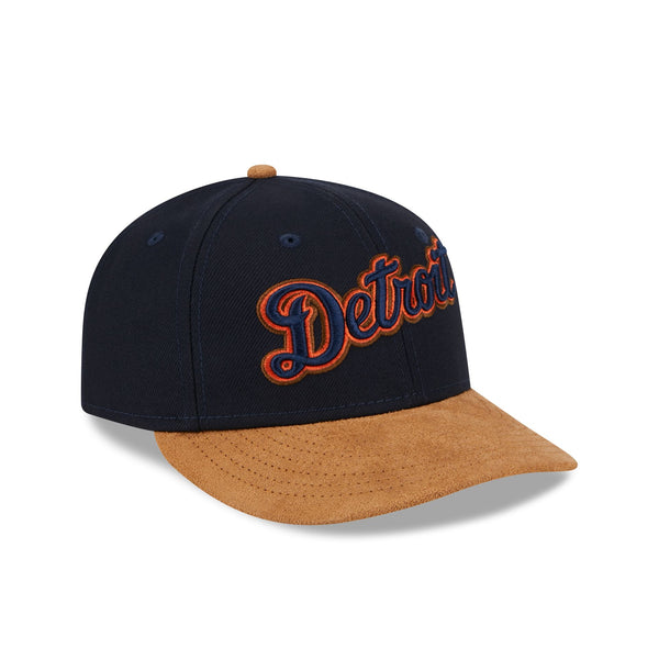 Detroit Tigers Suede Visor Low Profile 59FIFTY Fitted