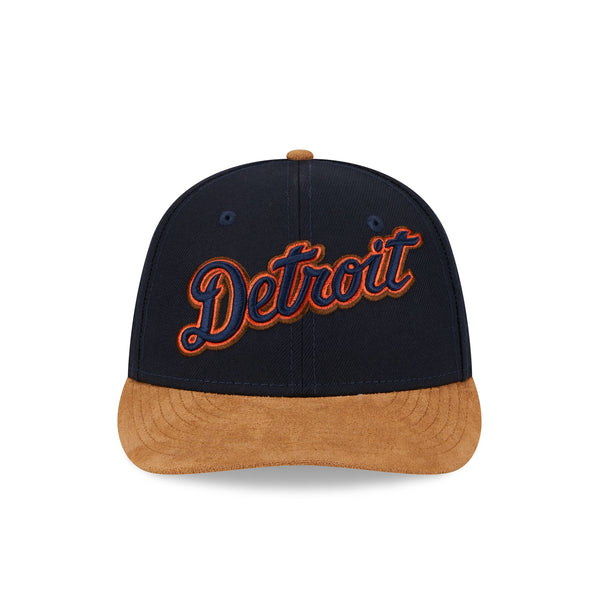 Detroit Tigers Suede Visor Low Profile 59FIFTY Fitted
