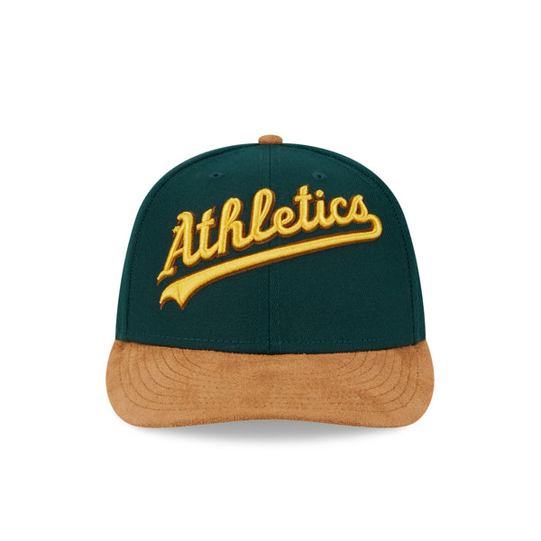 Oakland Athletics Suede Visor Low Profile 59FIFTY Fitted
