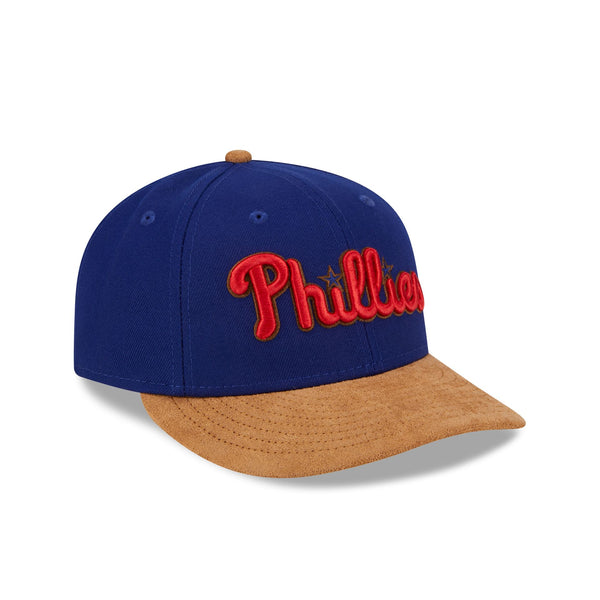 Philadelphia Phillies Suede Visor Low Profile 59FIFTY Fitted