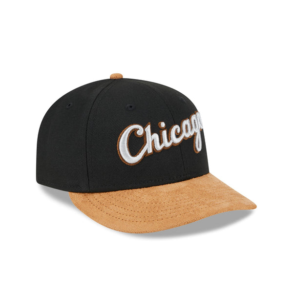 Chicago White Sox Suede Visor Low Profile 59FIFTY Fitted