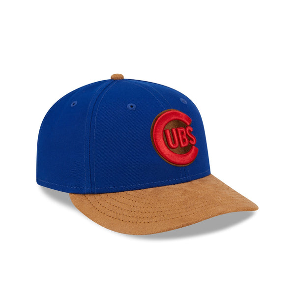 Chicago Cubs Suede Visor Low Profile 59FIFTY Fitted