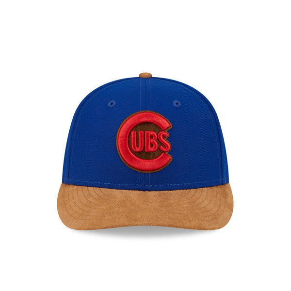 Chicago Cubs Suede Visor Low Profile 59FIFTY Fitted