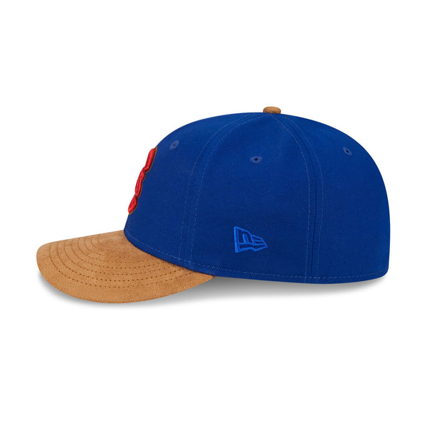 Chicago Cubs Suede Visor Low Profile 59FIFTY Fitted