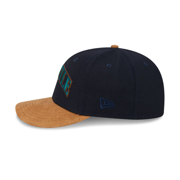 Seattle Mariners Suede Visor Low Profile 59FIFTY Fitted