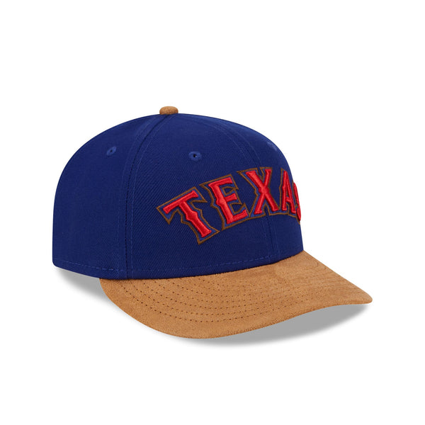 Texas Rangers Suede Visor Low Profile 59FIFTY Fitted