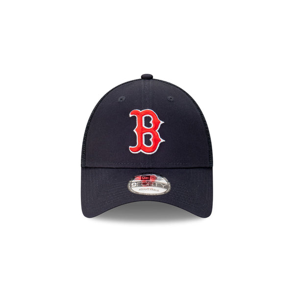 Boston Red Sox Navy 9FORTY Snapback Trucker