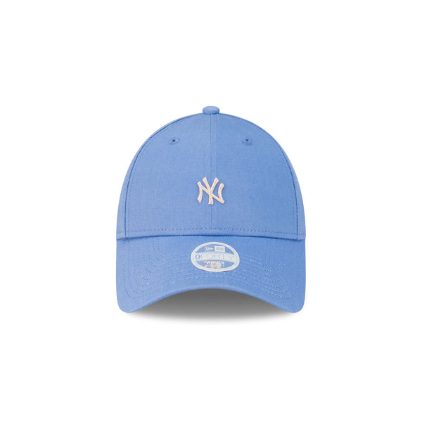 New York Yankees Light Blue Mini logo 9FORTY Cloth Strap