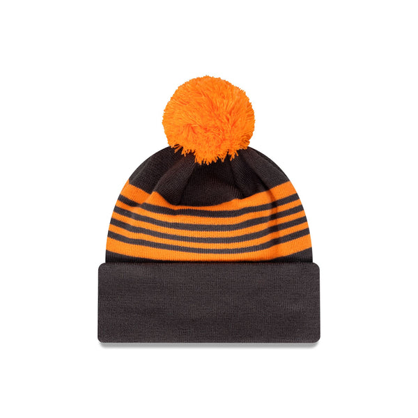 Greater Western Sydney Giants Heritage Stripe Beanie with Pom