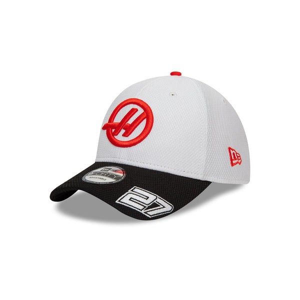 Haas F1 Nico Hulkenberg White 9FORTY Snapback