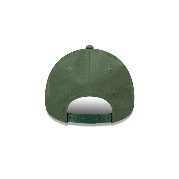 New Era Branded Essentials Green 9FORTY A-Frame Snapback