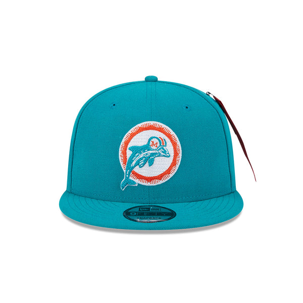 Miami Dolphins Alpha Industries x NFL 9FIFTY Snapback