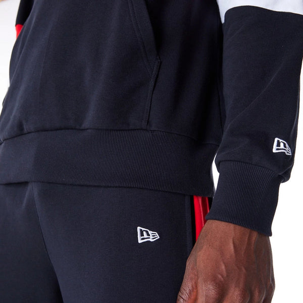 Chicago Bulls Colour Block Hoodie Black