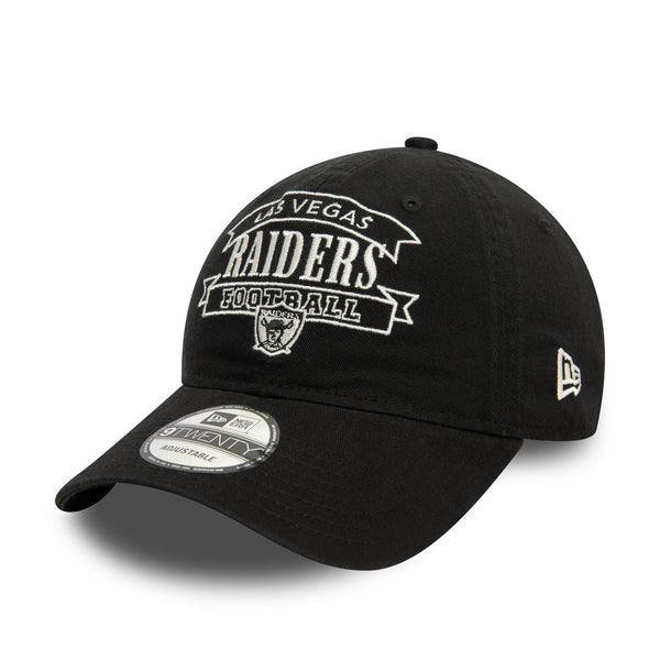 Las Vegas Raiders Retro NFL Black 9TWENTY Cloth Strap