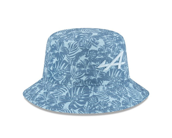 Alpine F1 Floral All Over Print Pastel Blue Bucket