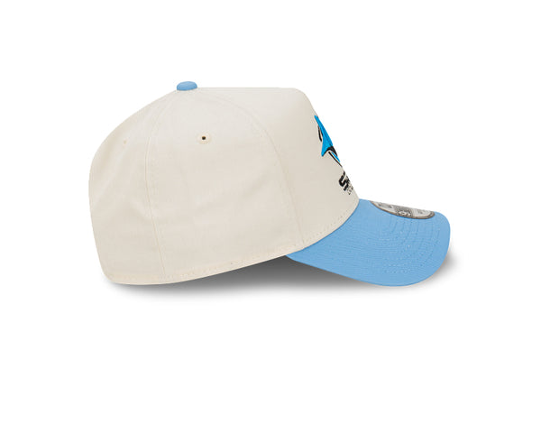 Cronulla Sutherland Sharks Two-Tone Chrome White 9FORTY A-Frame Snapback