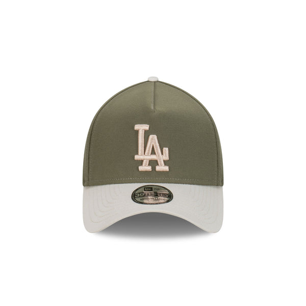 Los Angeles Dodgers Vintage Olive 39THIRTY A-Frame™ Fitted