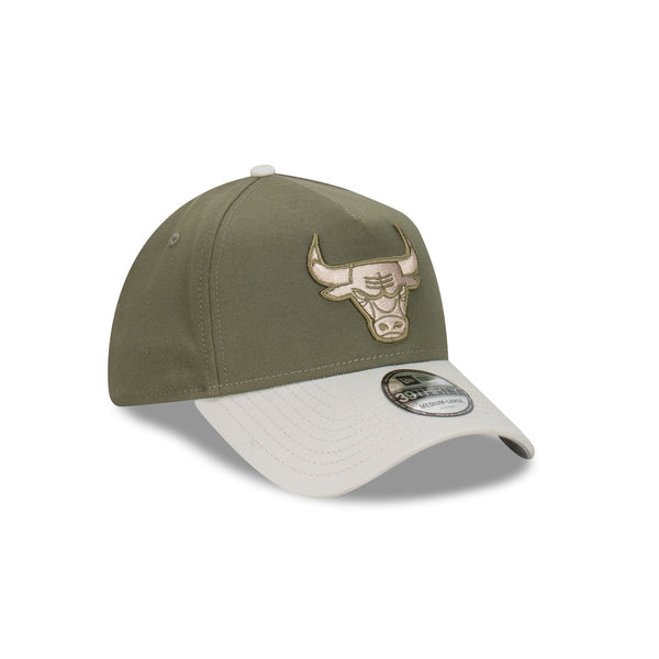 Chicago Bulls Vintage Olive 39THIRTY A-Frame™ Fitted