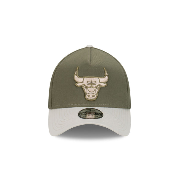 Chicago Bulls Vintage Olive 39THIRTY A-Frame™ Fitted