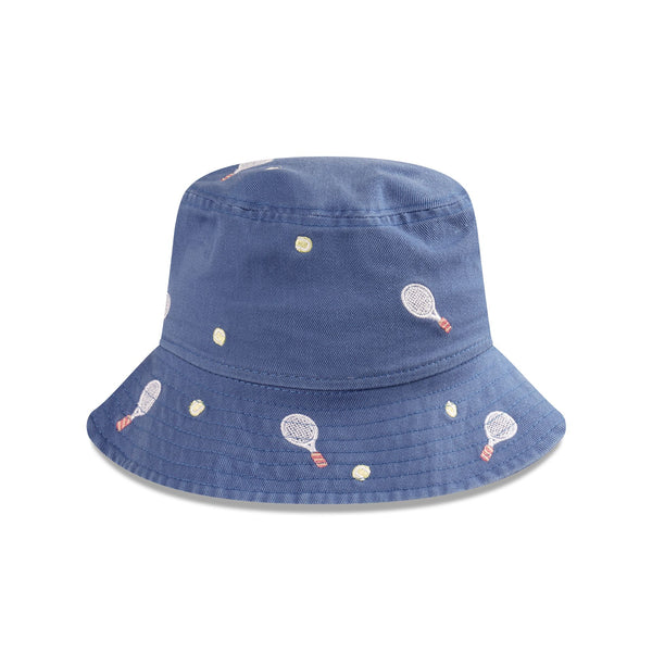 Australian Open '25 Embroidered Indigo Kids Bucket