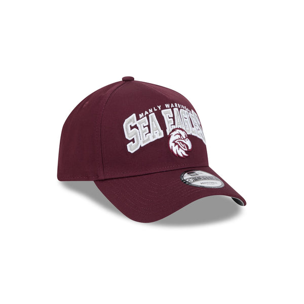 Manly-Warringah Sea Eagles NRL Supporter Logo Arch 9FORTY A-Frame Snapback