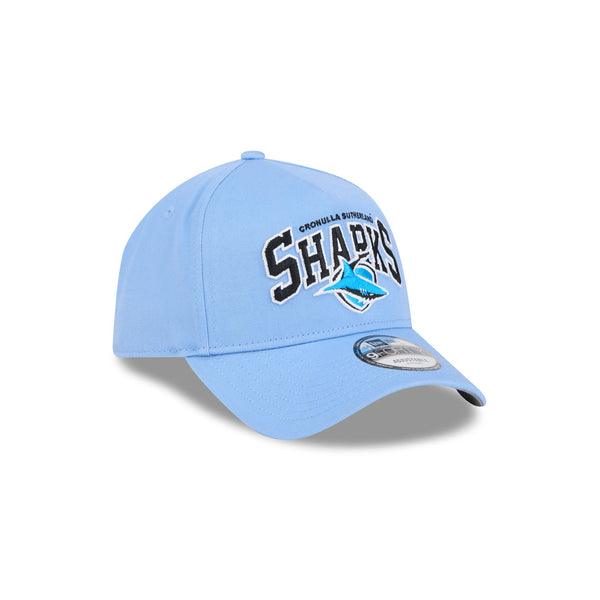Cronulla-Sutherland Sharks NRL Supporter Logo Arch 9FORTY A-Frame® Snapback