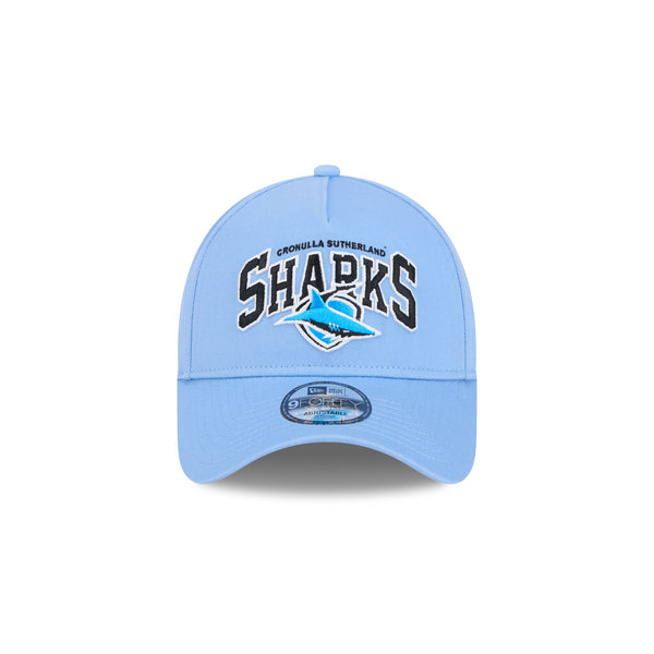 Cronulla-Sutherland Sharks NRL Supporter Logo Arch 9FORTY A-Frame® Snapback
